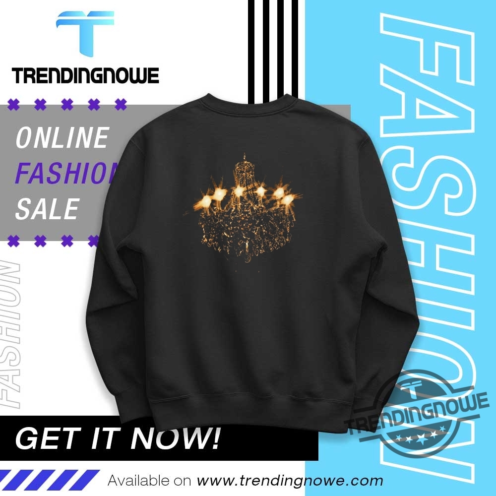 Golden Chandelier Sparkling Lights Shirt 10 Golden Chandelier Sparkling Lights Shirt