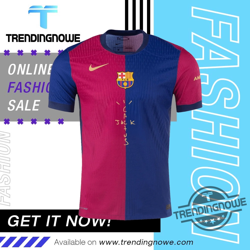 Travis Scott Barcelona Jersey For Sale trendingnowe 1