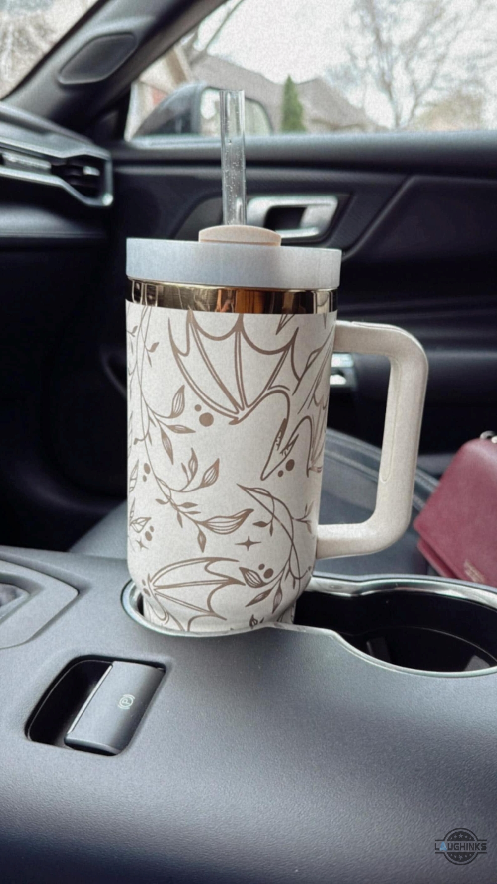 Ivory Dragon 40Oz Tumbler Gold Engraved Fantasy Reader Tumbler Bookish Merch Reader Gifts 15 Ivory Dragon 40oz Tumbler | Gold Engraved | Fantasy Reader Tumbler | Bookish Merch | Reader Gifts |