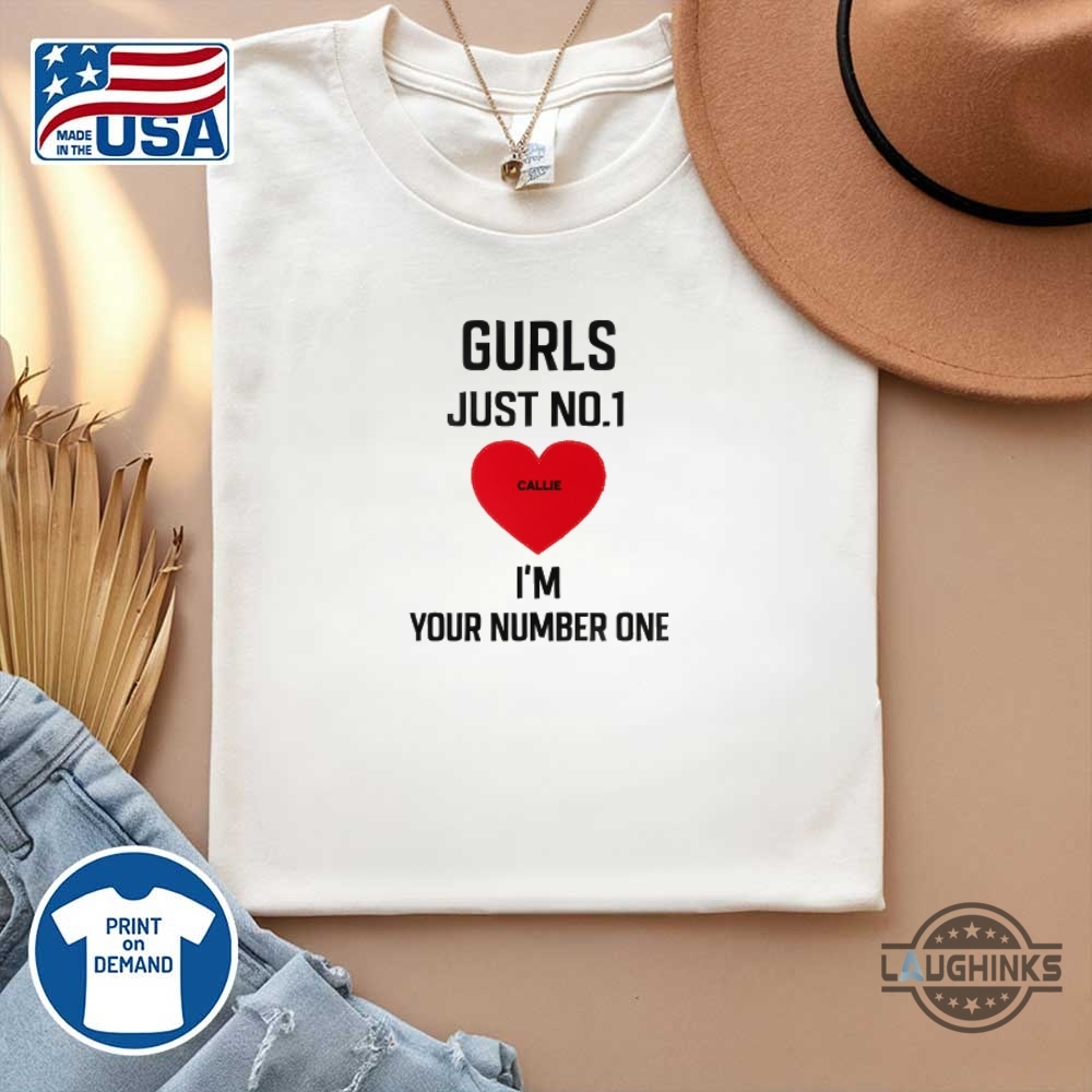 Hyeri Gurls Just No 1 Im Your Number One Shirt Custom Name In Heart 14 Hyeri Gurls Just No 1 Im your Number One Shirt Custom Name in Heart