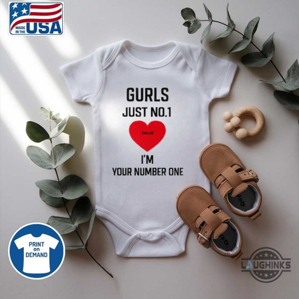 hyeri gurls just no 1 im your number one shirt custom name in heart