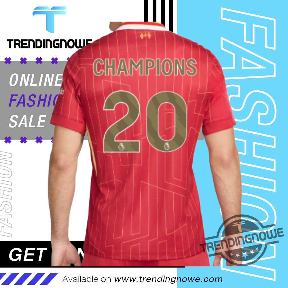 Liverpool Champions 2025 Shirt Jersey 7 Liverpool Champions 2025 Shirt Jersey