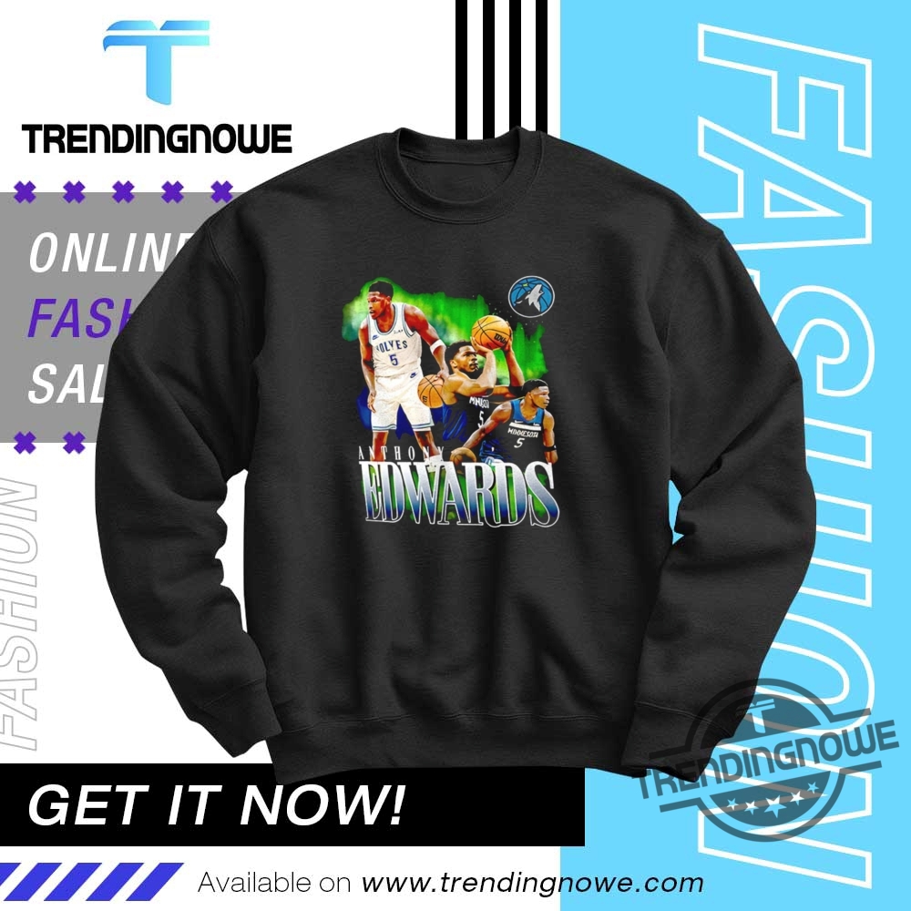 Anthony Edwards Minnesota Timberwolves Notorious 3.0 Shirt 10 Anthony Edwards Minnesota Timberwolves Notorious 3.0 Shirt