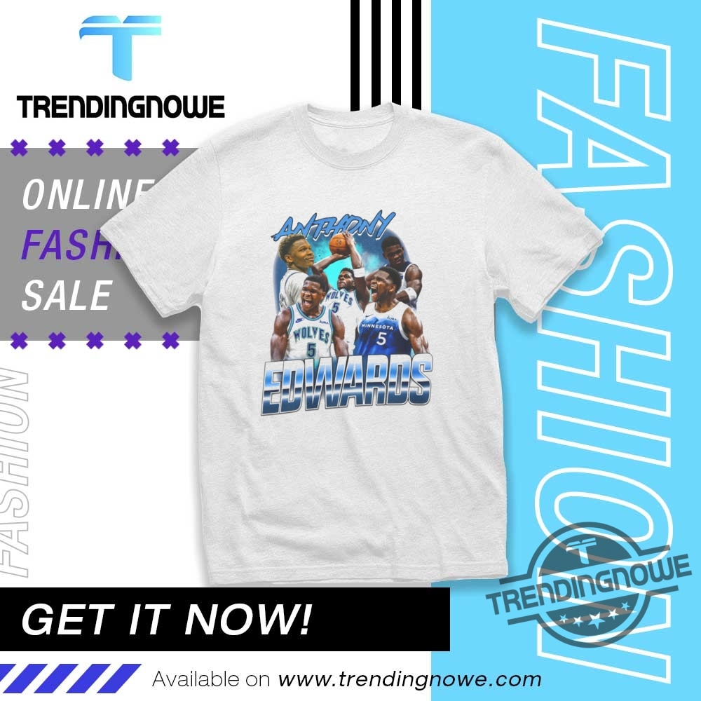 Vintage Nba Anthony Edwards Shirt trendingnowe 1