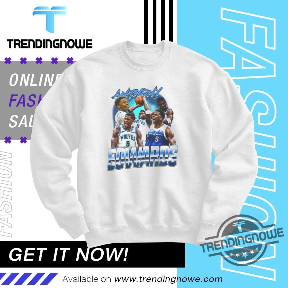 Vintage Nba Anthony Edwards Shirt 10 Vintage NBA Anthony Edwards Shirt