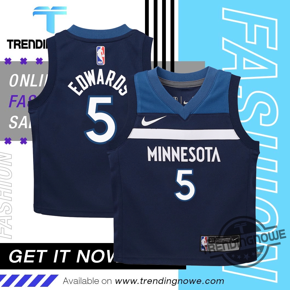 Anthony Edwards Minnesota Timberwolves Swingman Jersey trendingnowe 1