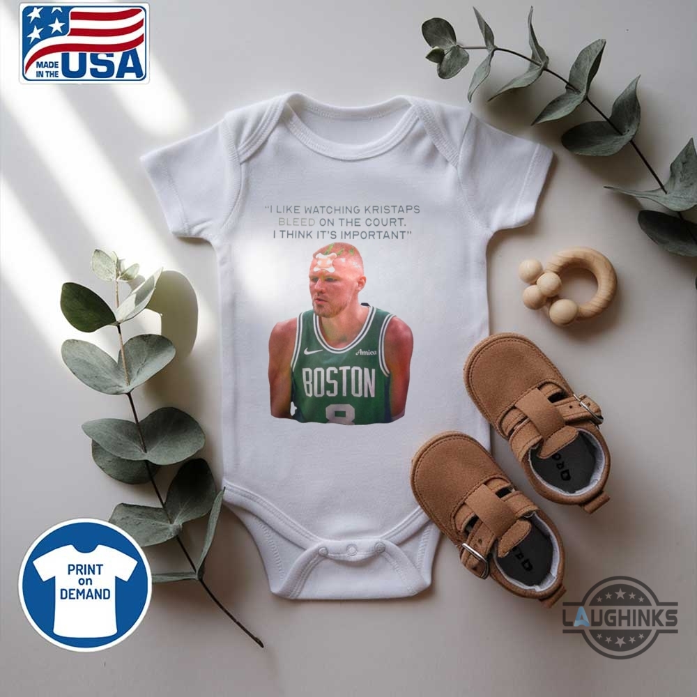 I Like Watching Kristaps Bleed On The Court Funny Shirt Joe Mazzula 13 I like watching Kristaps bleed on the court funny shirt Joe Mazzula