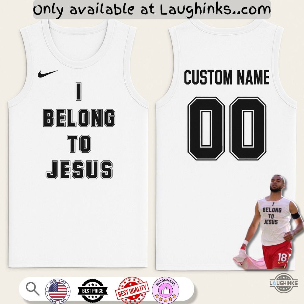 Kaka And Cody Gakpo Custom I Belong To Jesus Basketball Jersey Shirt Nike 4 Kaka and Cody Gakpo Custom I belong to jesus basketball jersey shirt Nike