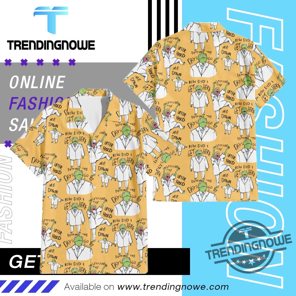 Kermit Singing Once In A Lifetime Hawaiian Shirt 7 Kermit Singing Once In A Lifetime Hawaiian Shirt