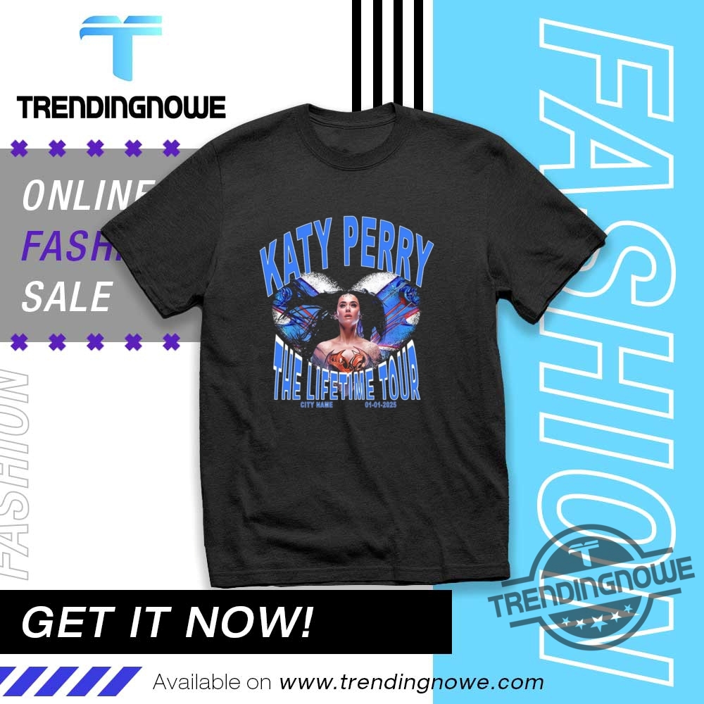 Lifetimes Tour 2025 Katy Perry Shirt trendingnowe 1