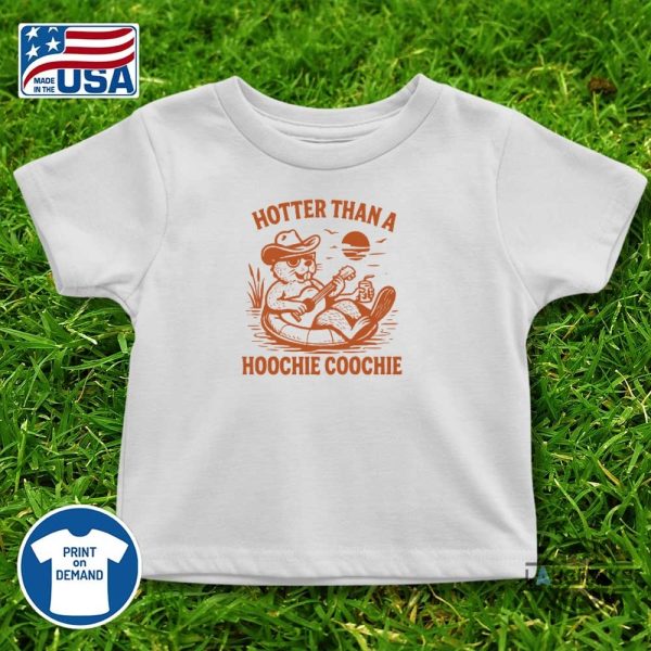 hotter than a hoochie coochie cute beaver shirt