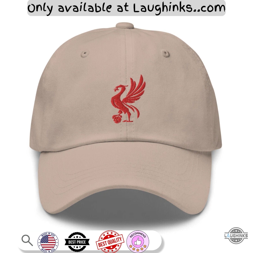 Liverpool Fc Emblem Embroidered Baseball Cap 7 Liverpool FC Emblem Embroidered Baseball Cap
