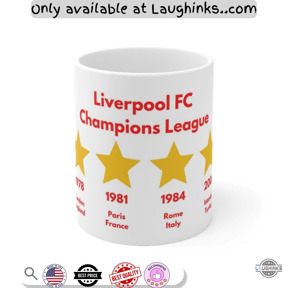 Liverpool Fc Champions League Coffee Mug 11Oz 15Oz 7 Liverpool FC Champions League Coffee Mug 11oz 15oz