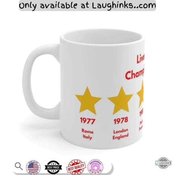 liverpool fc champions league coffee mug 11oz 15oz