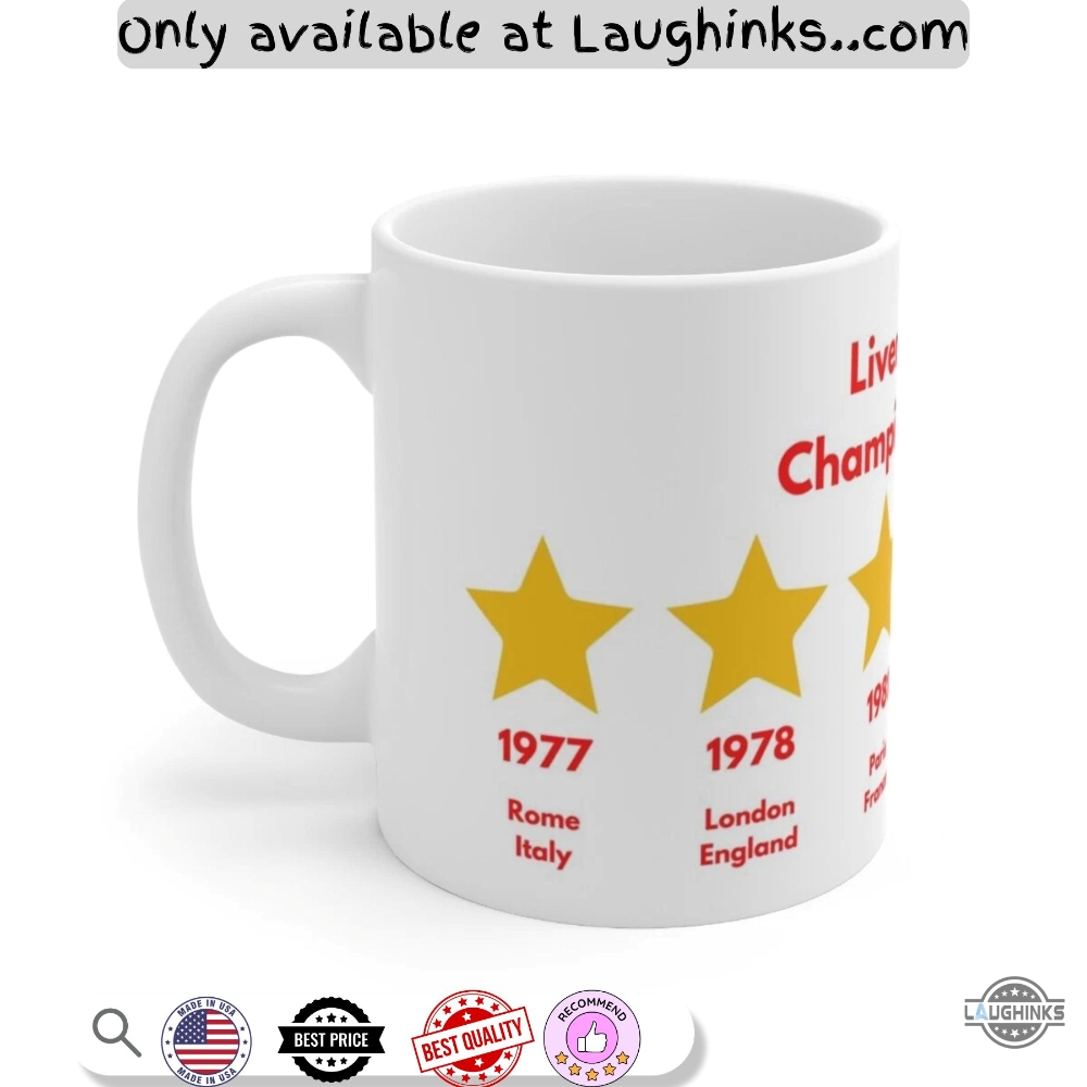 Liverpool Fc Champions League Coffee Mug 11Oz 15Oz 9 Liverpool FC Champions League Coffee Mug 11oz 15oz