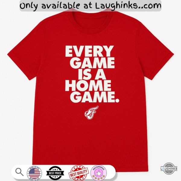 indiana fever every game is a home game shirt