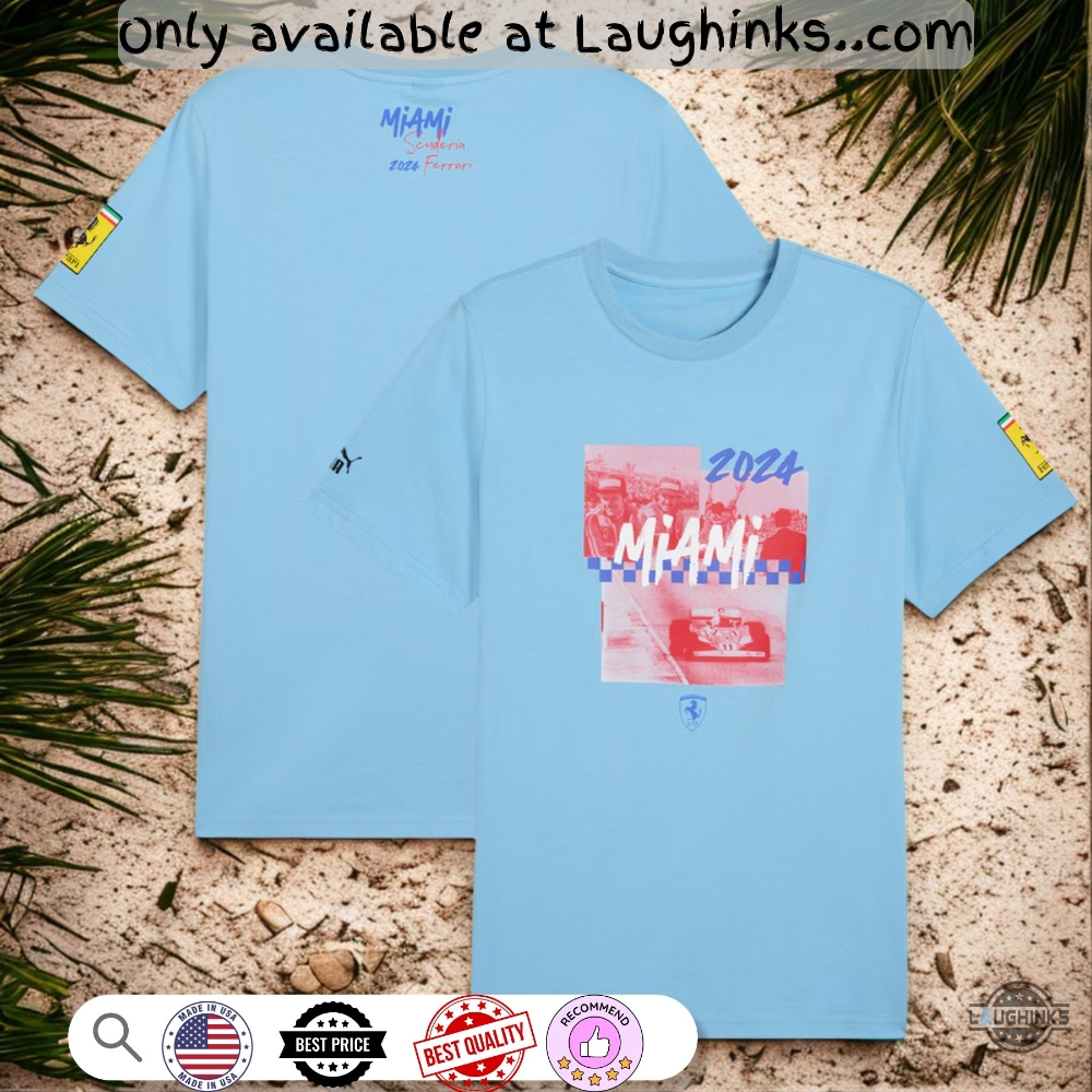 Scuderia Ferrari Puma Special Edition Miami Shirt 5 Scuderia Ferrari Puma Special Edition Miami Shirt