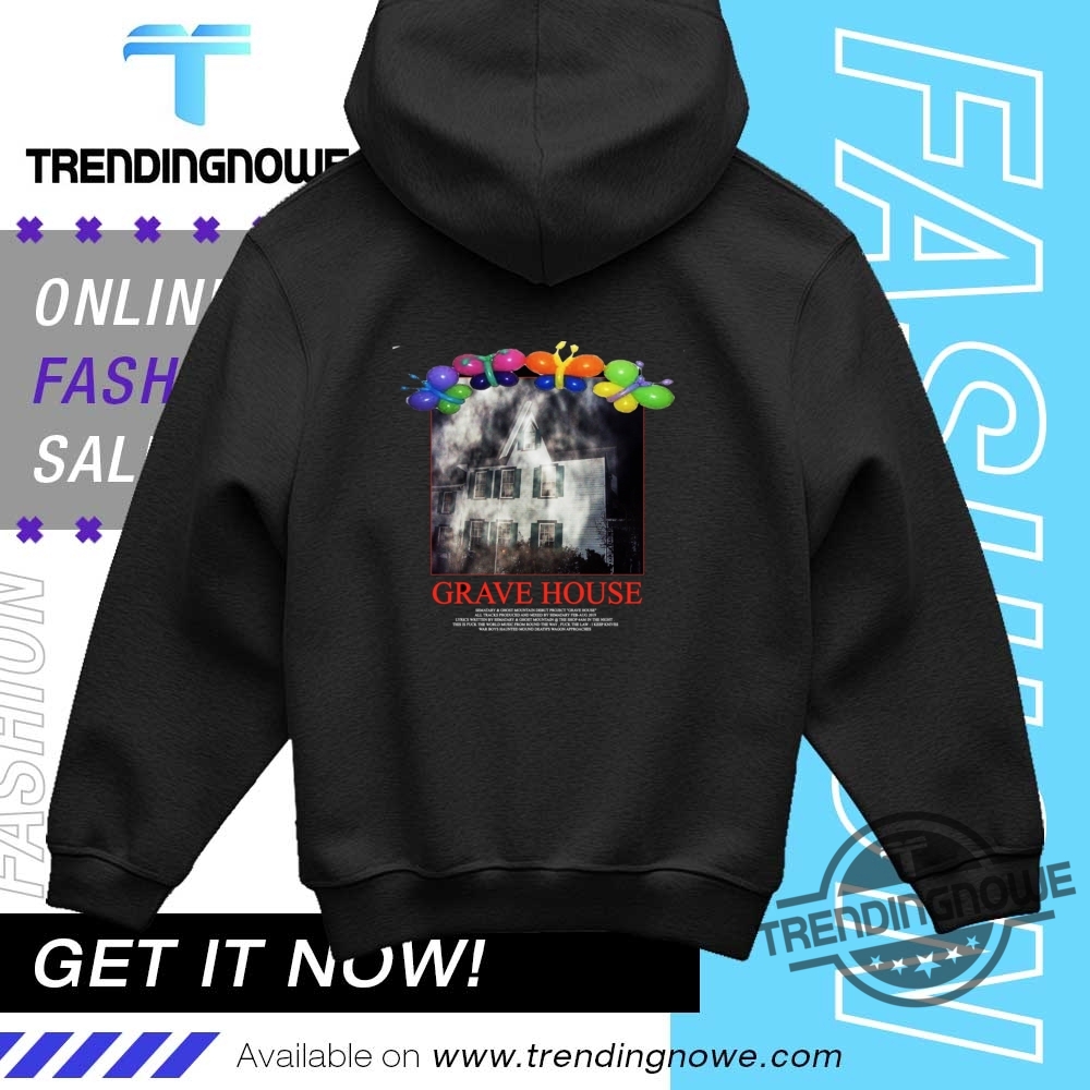Haunted Mound Grave House Alt Artwork Shirt 9 Haunted Mound Grave House Alt Artwork Shirt