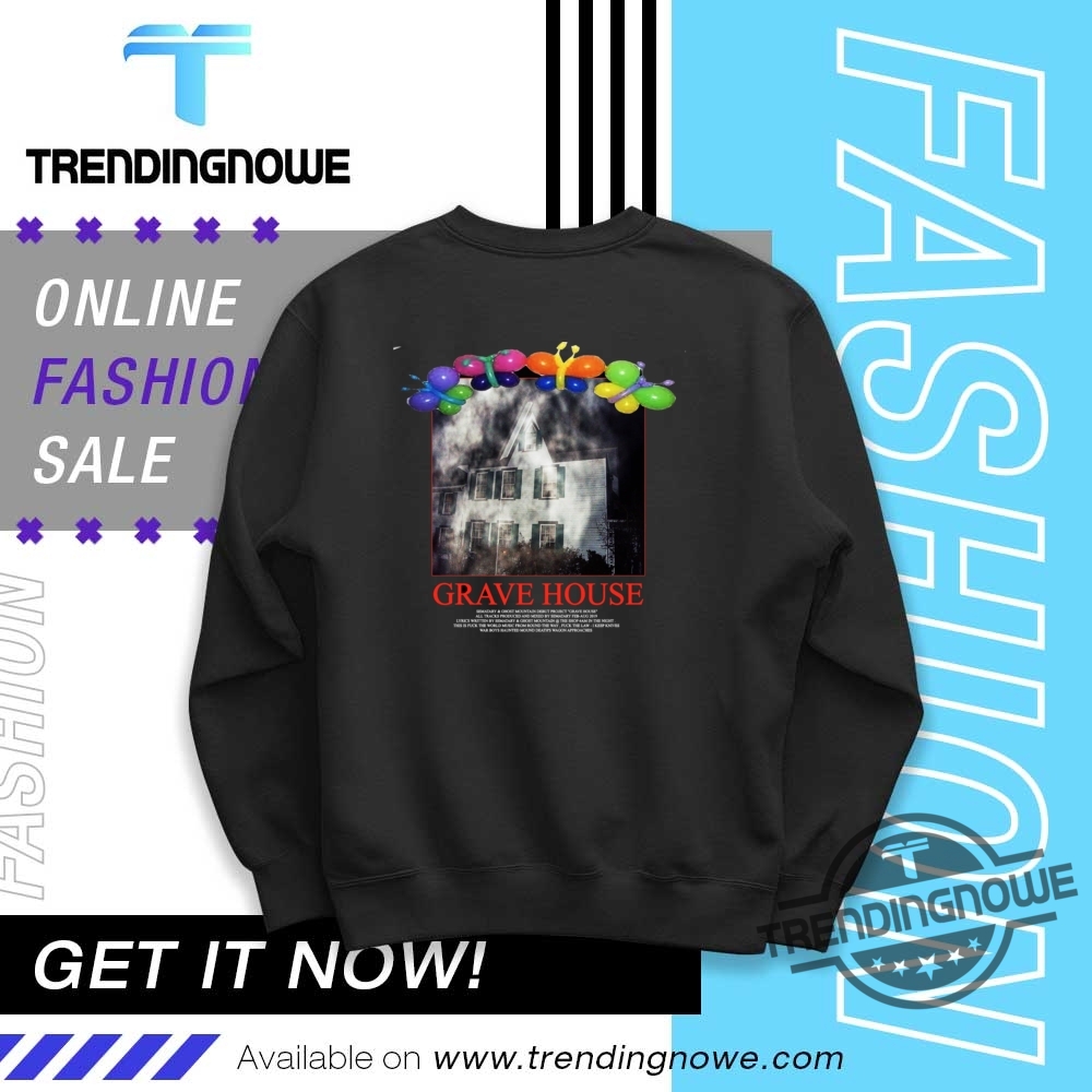 Haunted Mound Grave House Alt Artwork Shirt 10 Haunted Mound Grave House Alt Artwork Shirt