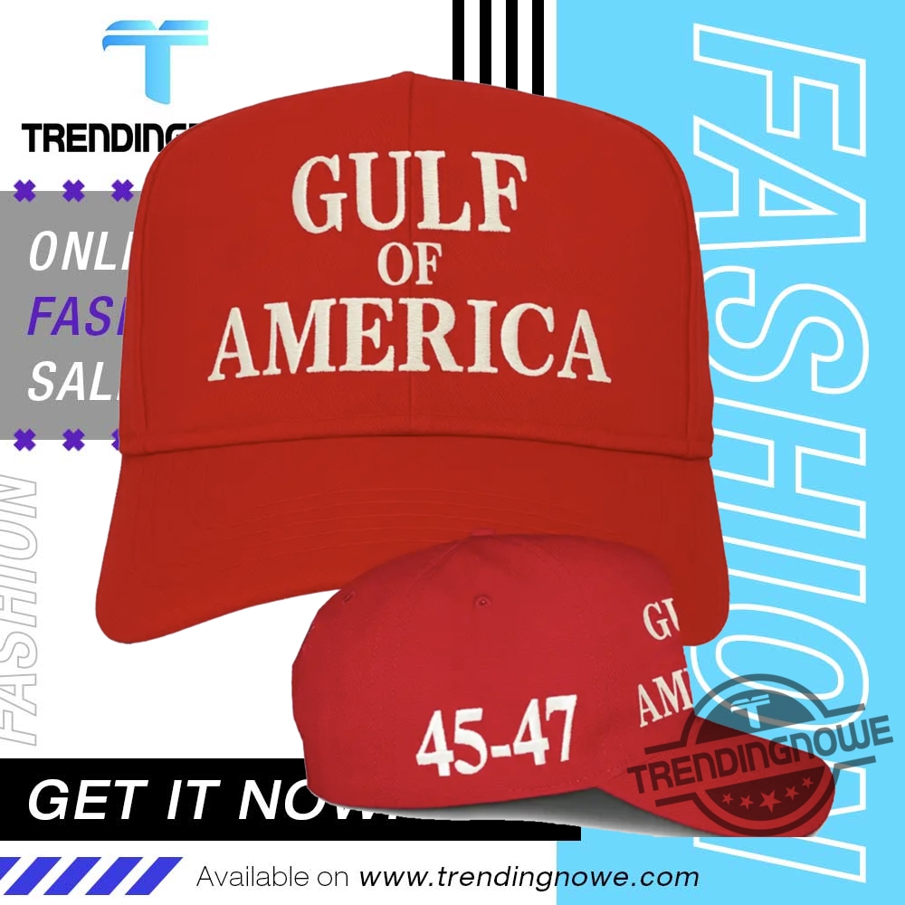 Elon Musk Trump Gulf Of America 45 47 Hat trendingnowe 3