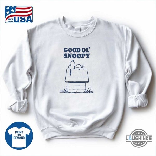 gool ol snoopy shirt