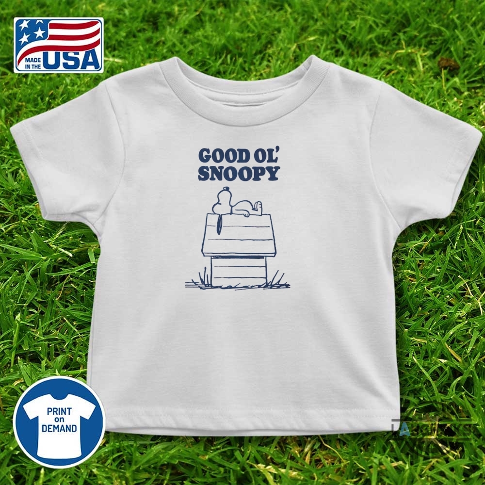 Gool Ol Snoopy Shirt 8 Gool ol snoopy Shirt