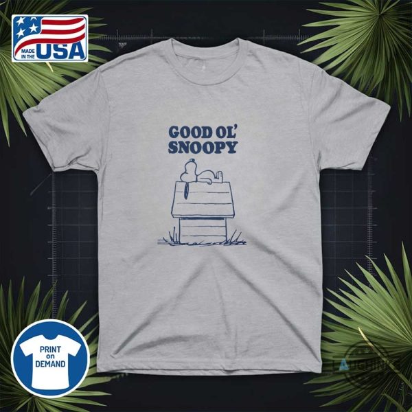 gool ol snoopy shirt