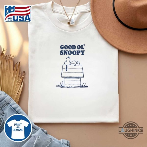 gool ol snoopy shirt