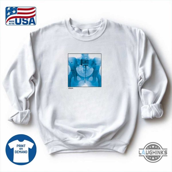 funny virgin shirt x ray