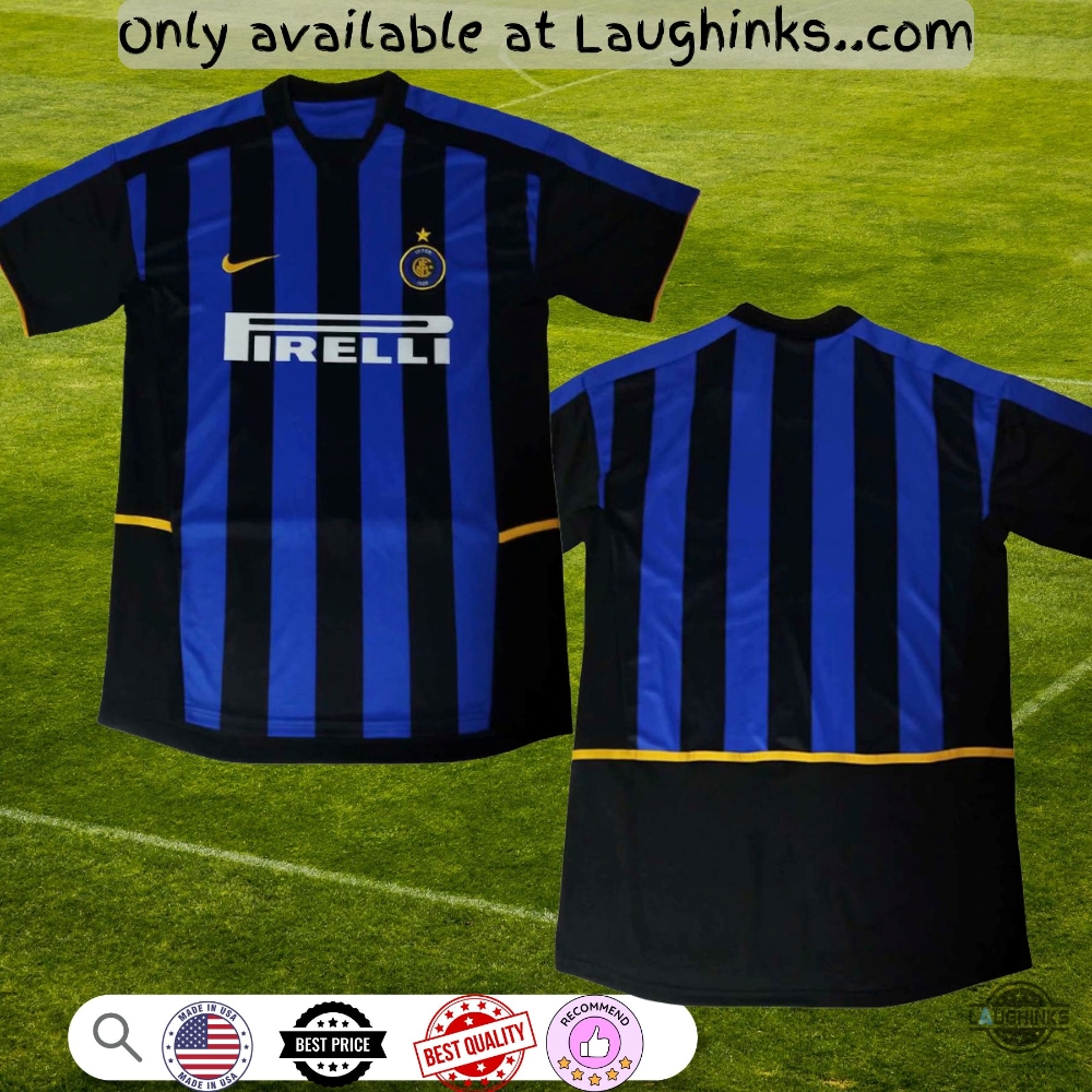 Inter Milan Home Nike Football Jersey Shirt 2002 2003 Replica 5 Inter Milan Home nike football jersey shirt 2002 2003 replica