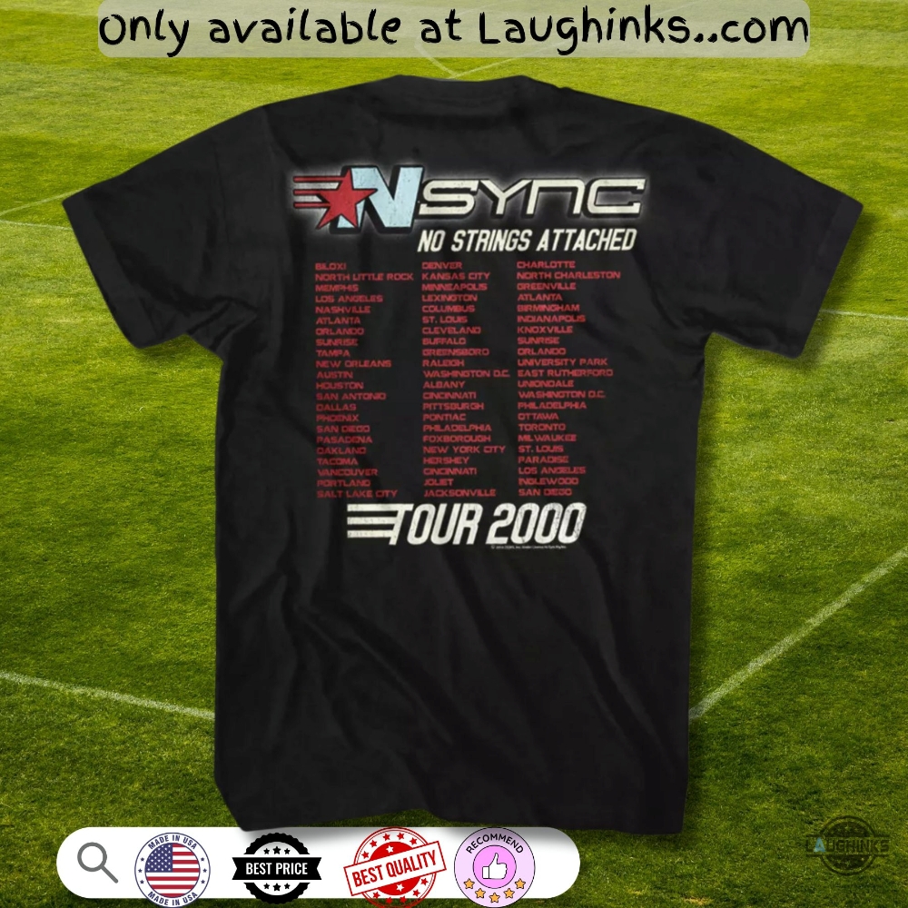 Nsync No Strings Attached Tour 2020 Justin Timberlake Shirt 3 NSYNC No Strings Attached Tour 2020 Justin Timberlake Shirt