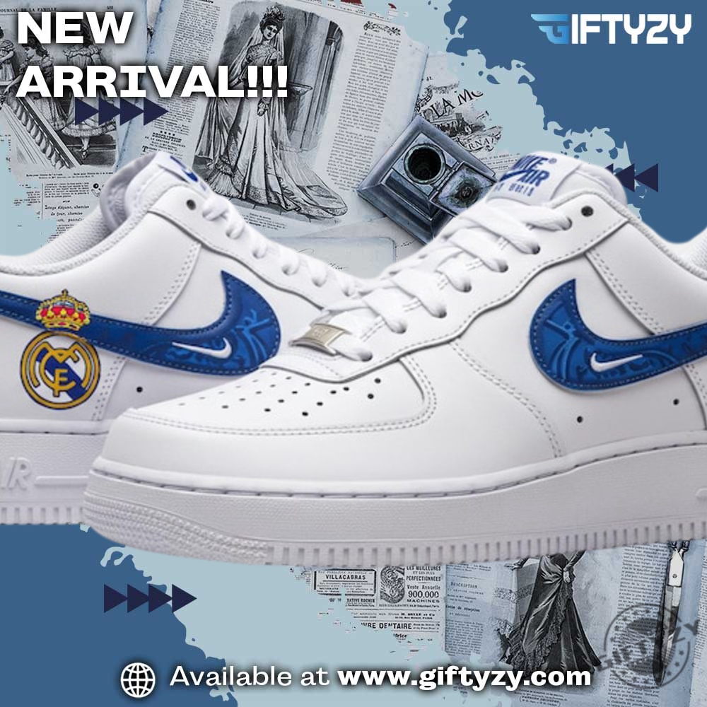 I love country music shirt 26 Real Madrid Inspired Custom Air Force 1 Shoes