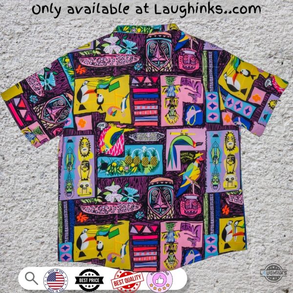 disneyland enchanted tiki room hawaiian shirt
