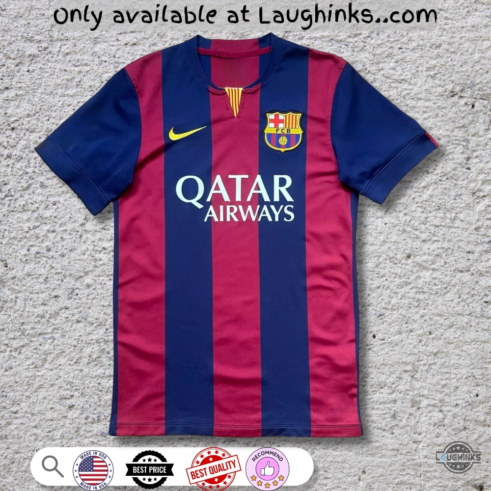 Messi 10 Barcelona Nike 2014 2015 Football Home Jersey Replica 7 MESSI 10 BARCELONA NIKE 2014 2015 FOOTBALL HOME JERSEY Replica