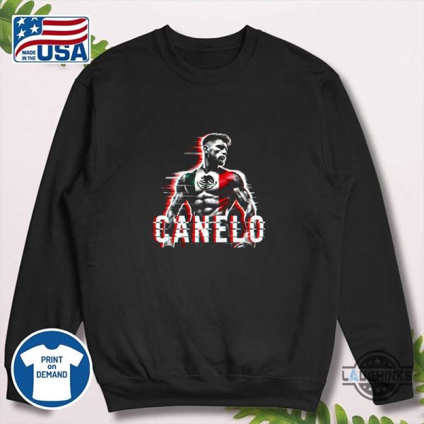canelo alvarez boxing shirt
