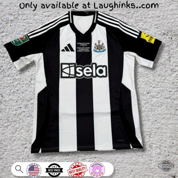 adidas sam fender newcastle united 2025 carabao cup final shirt replica