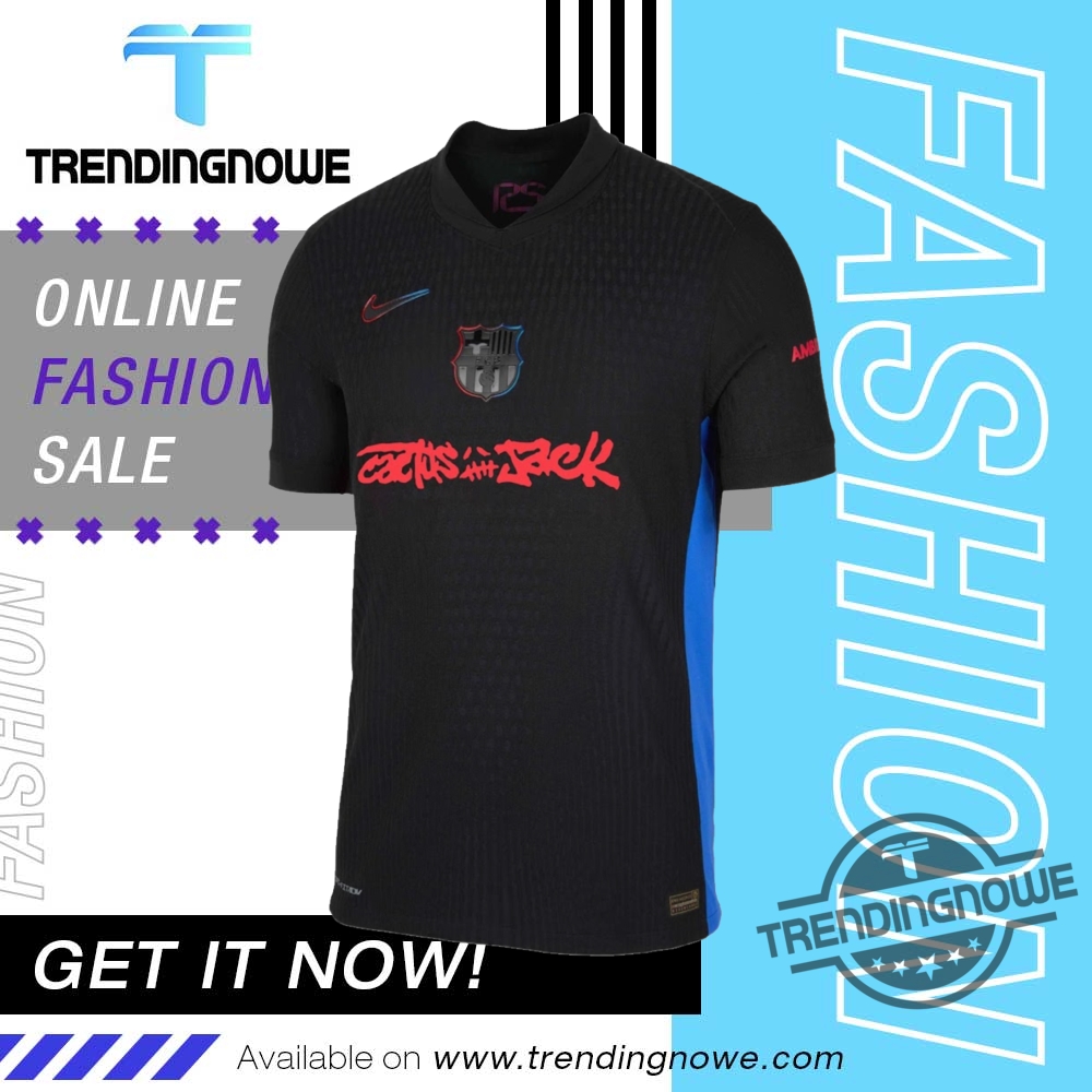 Fc Barcelona Travis Scott 2025 Away Jersey trendingnowe 2