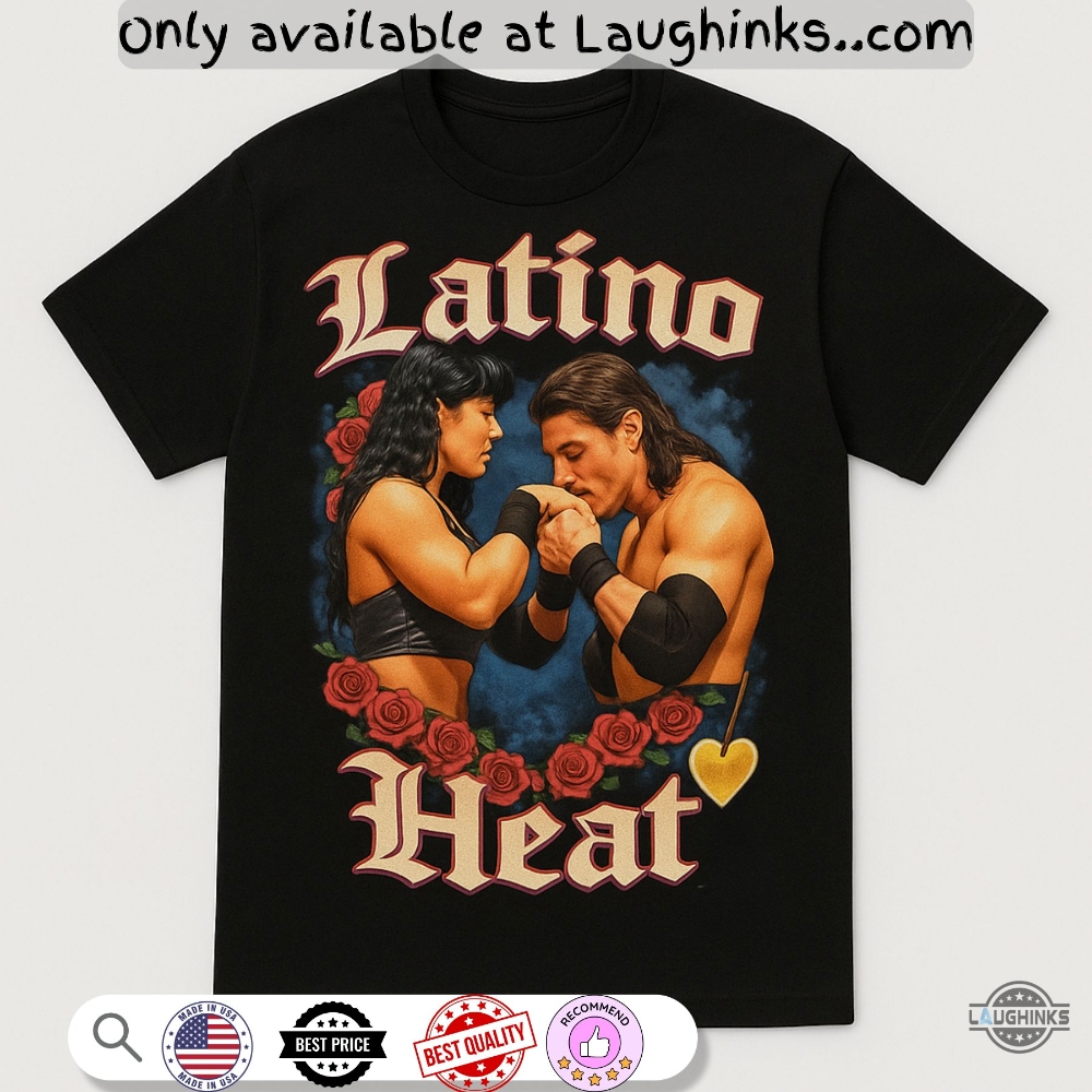 New Eddie Guerrero Chyna Latino Heat Shirt Wwf Wwe Wcw Ecw 5 New Eddie Guerrero Chyna Latino Heat Shirt WWF WWE WCW ECW