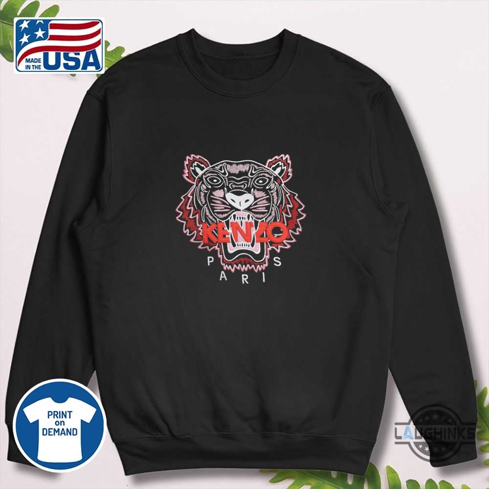 Tiger Kenzo Embroidered Shirt Replica 5 Tiger Kenzo Embroidered Shirt Replica