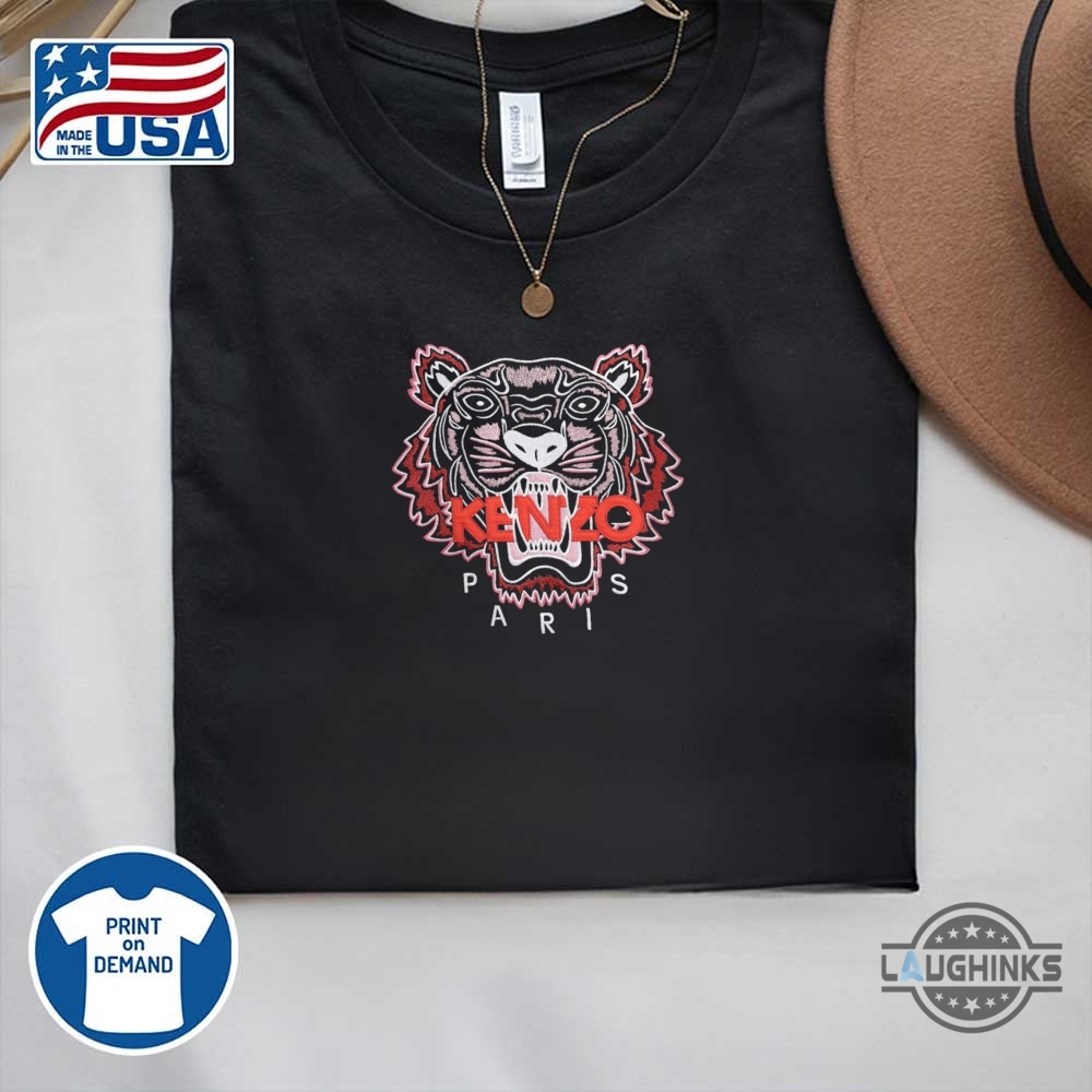 Tiger Kenzo Embroidered Shirt Replica 6 Tiger Kenzo Embroidered Shirt Replica