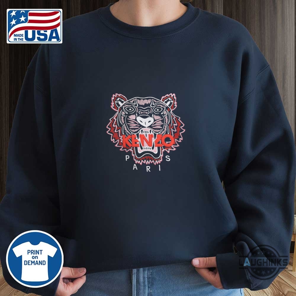 Tiger Kenzo Embroidered Shirt Replica 7 Tiger Kenzo Embroidered Shirt Replica