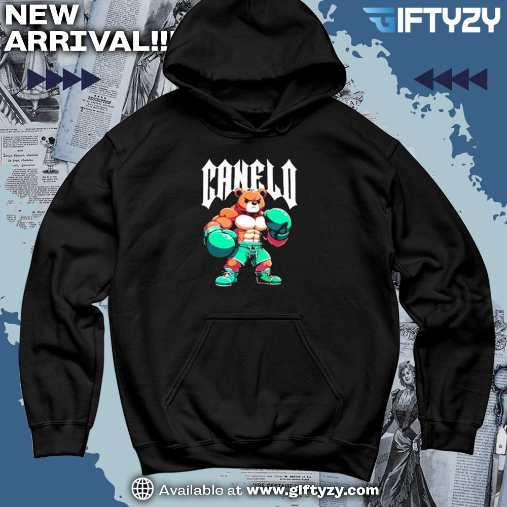 Canelo Bear shirt, sport jersey, shoes 3 Canelo Teddy Bear Boxing Shirt