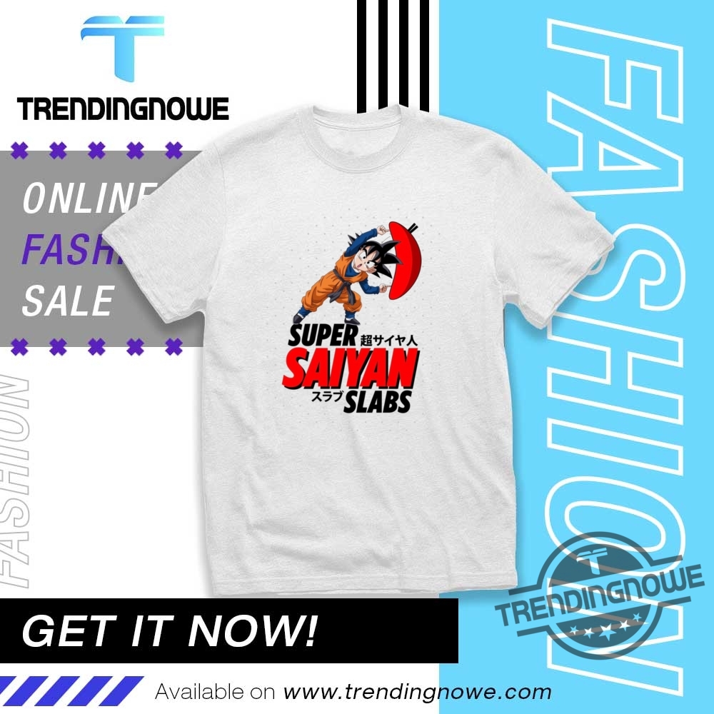 Dragon Ball Super Saiyan Slabs Shirt trendingnowe 1