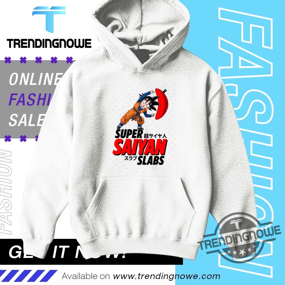 Dragon Ball Super Saiyan Slabs Shirt 9 Dragon Ball Super Saiyan Slabs Shirt