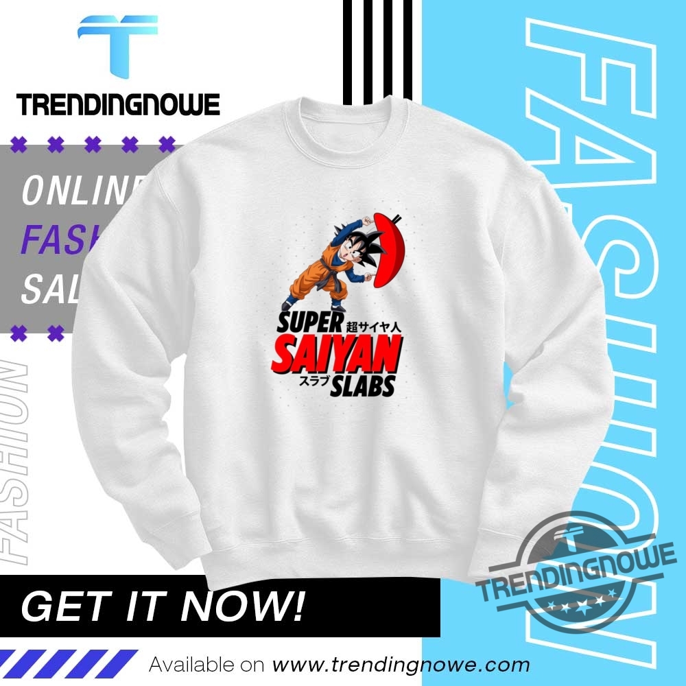 Dragon Ball Super Saiyan Slabs Shirt 10 Dragon Ball Super Saiyan Slabs Shirt