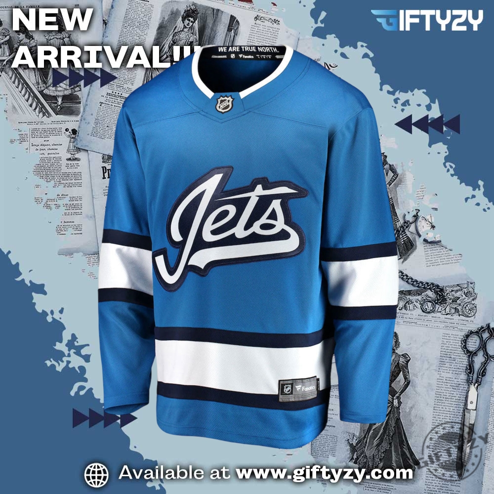Winnipeg Jets Fanatics Breakaway Jersey 3 WINNIPEG JETS FANATICS BREAKAWAY JERSEY