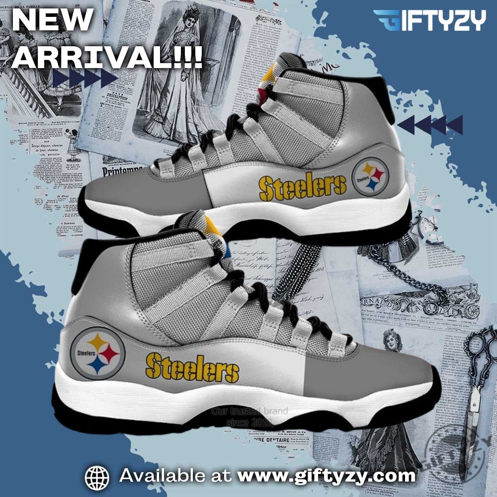 Canelo Bear shirt, sport jersey, shoes 28 Pittsburgh Steelers Nfl Grey Air Jordan 11 Shoes