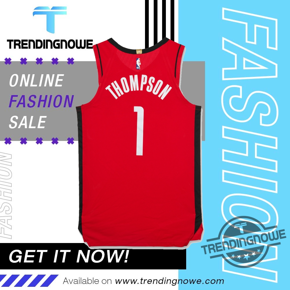 Amen Thompson Houston Rockets 2025 Icon Edition Jersey trendingnowe 1