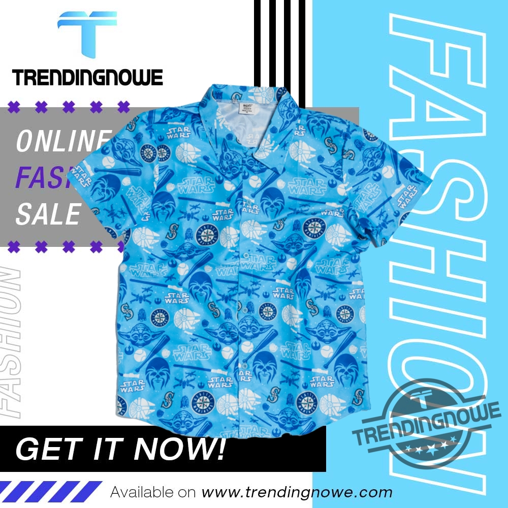 Mariners Star Wars Night Rebel Alliance Button Up Shirt 2025 Giveaway trendingnowe 1