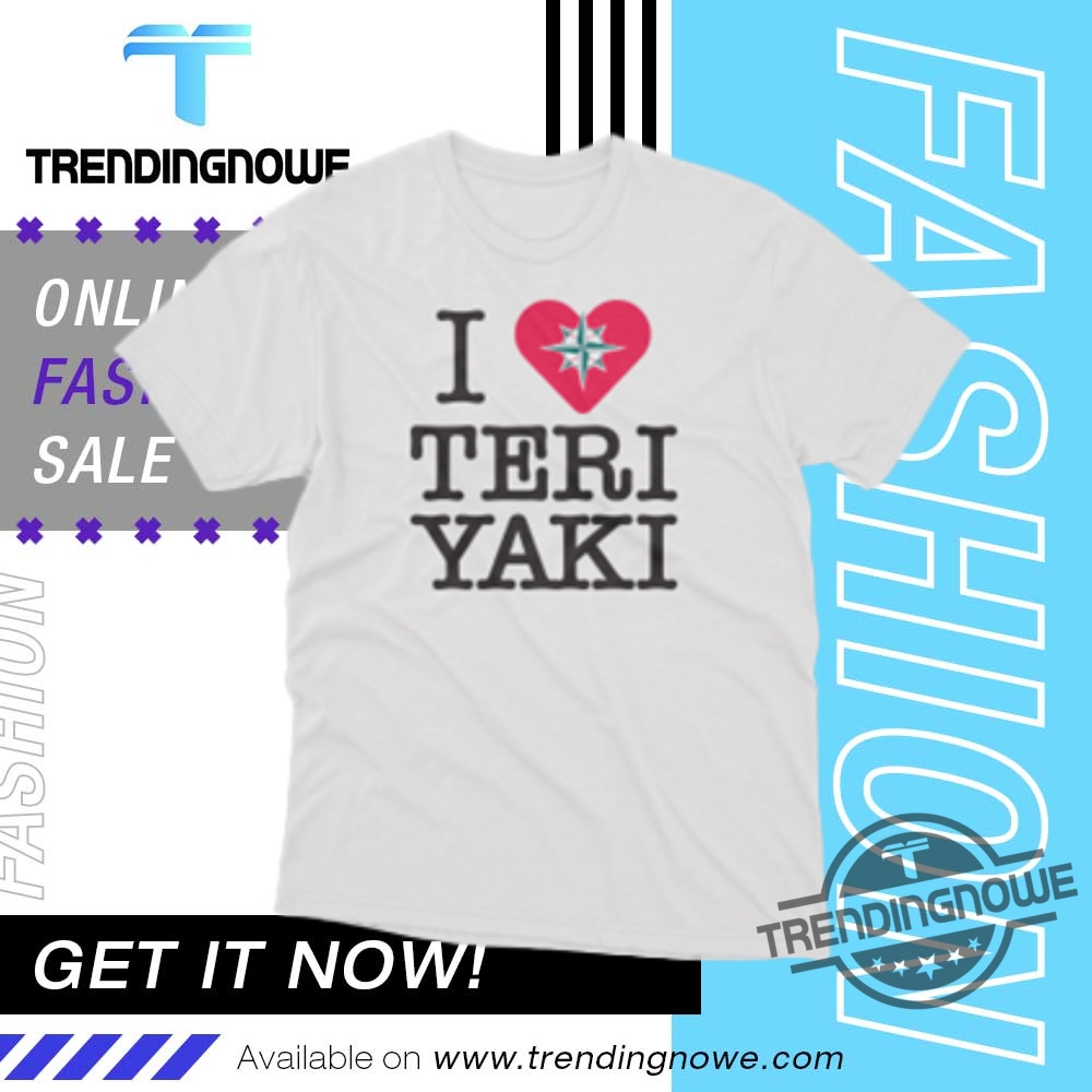Mariners I Heart Teriyaki Shirt 2025 Giveaway trendingnowe 1